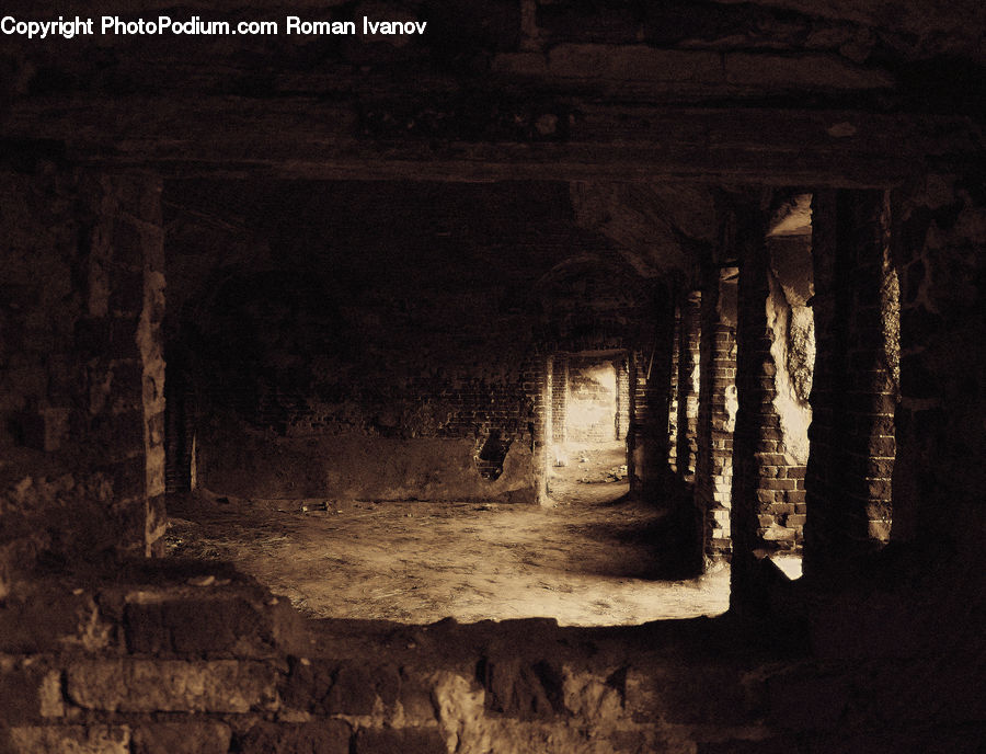 Cave, Crypt, Bunker, Ruins