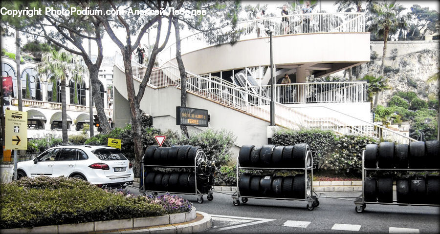 Barrel, Automobile, Car, Sedan, Vehicle, Sea, Sea Waves