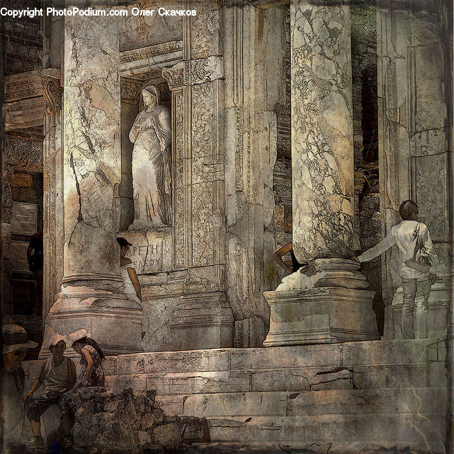 People, Person, Human, Buddha, Shrine, Temple, Ancient Egypt