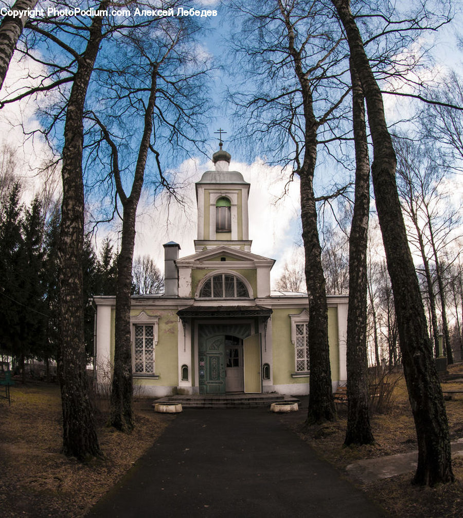 Architecture, Mansion, Building, Housing, Villa, Campus, Church