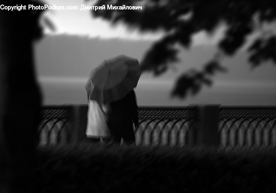 Silhouette, Bench, Person, Portrait, Selfie, Finger, Hand