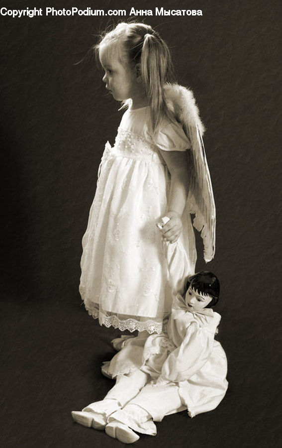 People, Person, Human, Paper, Bust, Figurine, Head