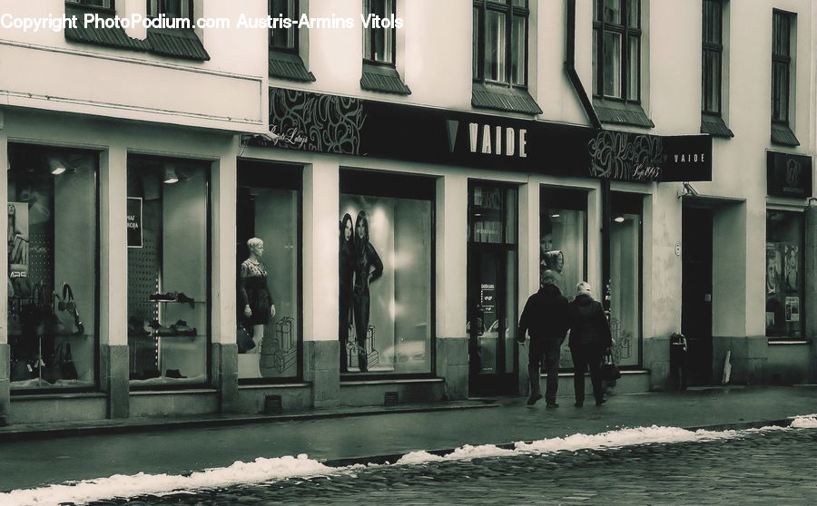 People, Person, Human, Silhouette, Leisure Activities, Walking, Shop