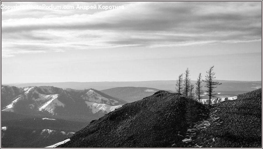 Alps, Crest, Mountain, Peak, Outdoors, Countryside, Hill