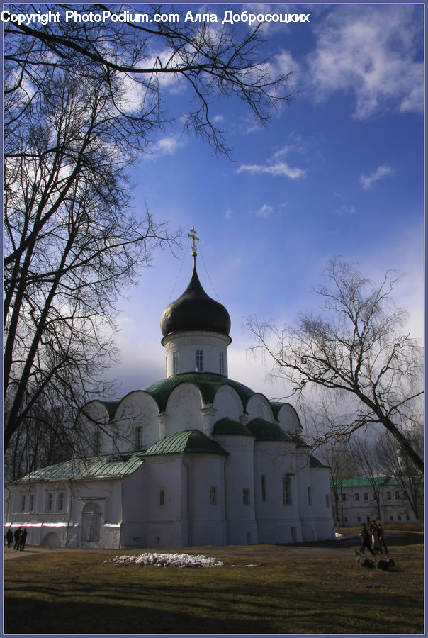 Architecture, Bell Tower, Clock Tower, Tower, Dome, Housing, Monastery