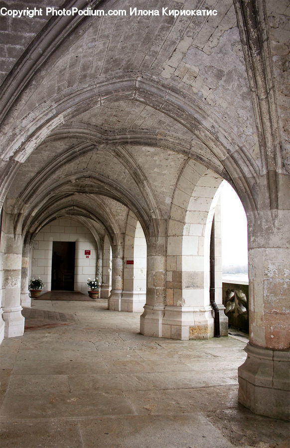 Aisle, Corridor, Architecture, Crypt, Building