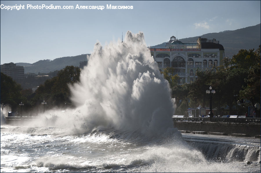 Eruption, Geyser, Outdoors, Water, Sea, Sea Waves, Submarine