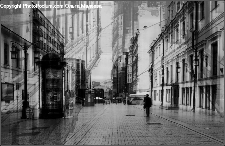 Road, Street, Town, Alley, Alleyway, City, Downtown