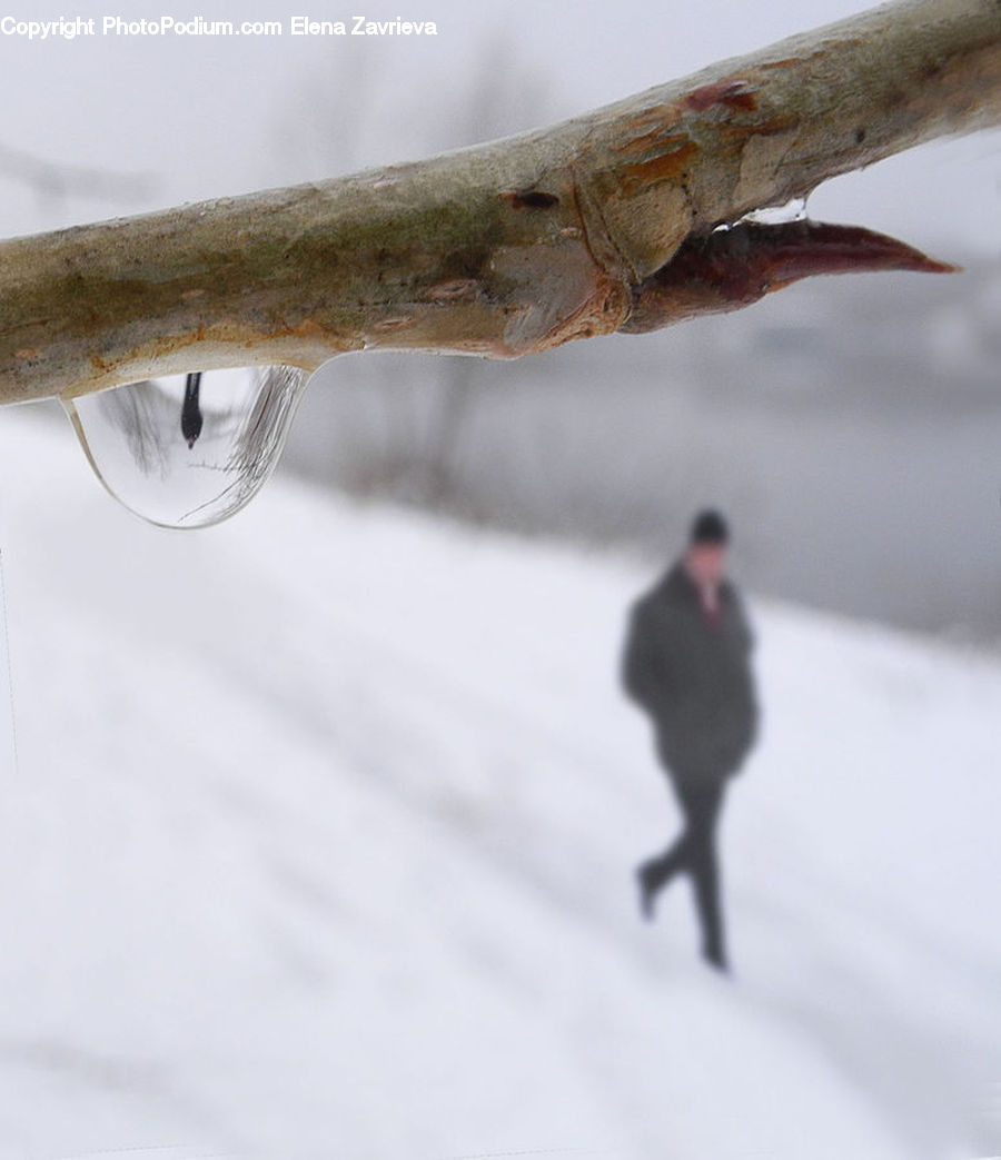 People, Person, Human, Clothing, Overcoat, Suit, Ice