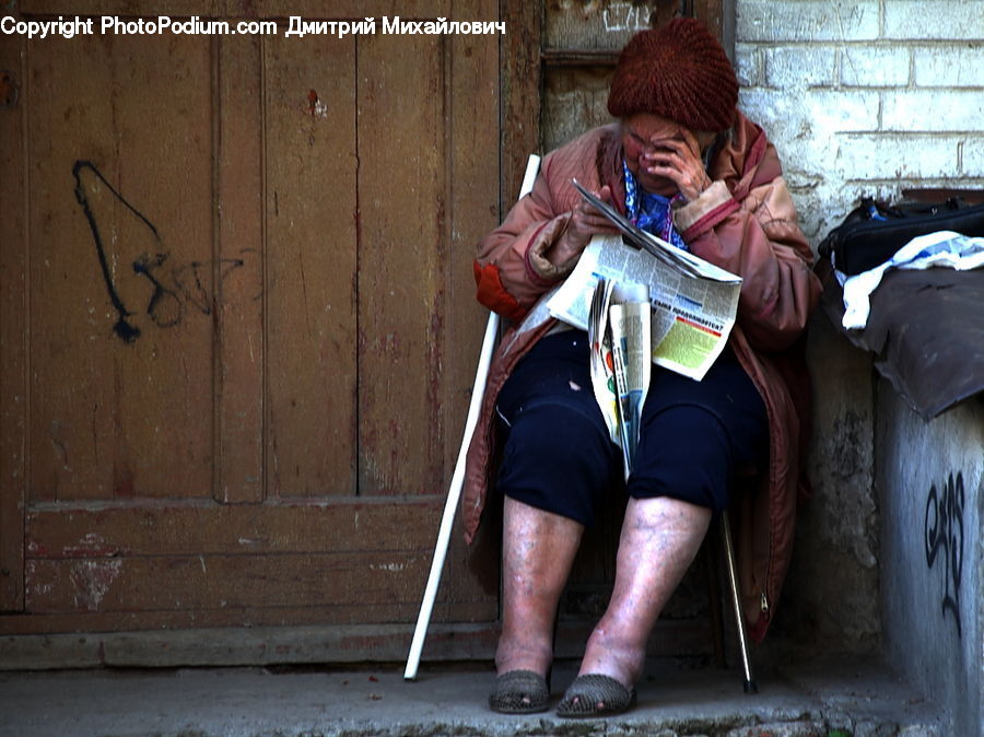People, Person, Human, Reading