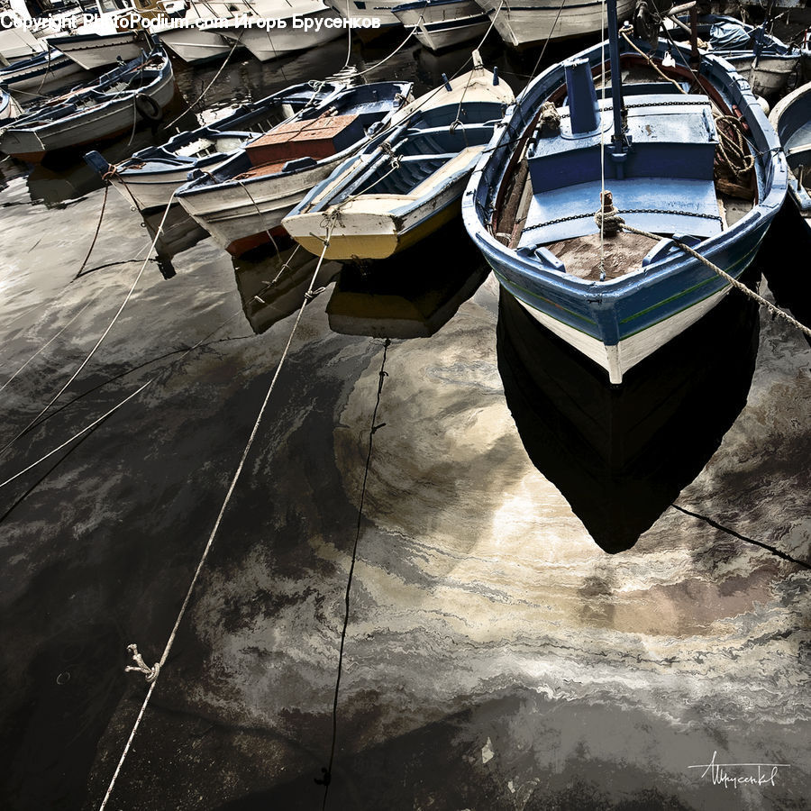 Boat, Watercraft, Dinghy, Rowboat, Vessel, Dock, Landing