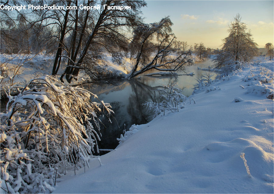 Ice, Outdoors, Snow, Frost, Landscape, Nature, Scenery