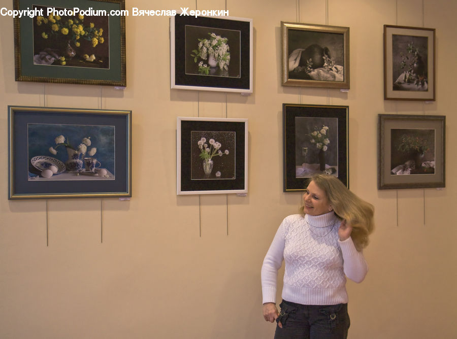 People, Person, Human, Art, Art Gallery, Plant, Potted Plant
