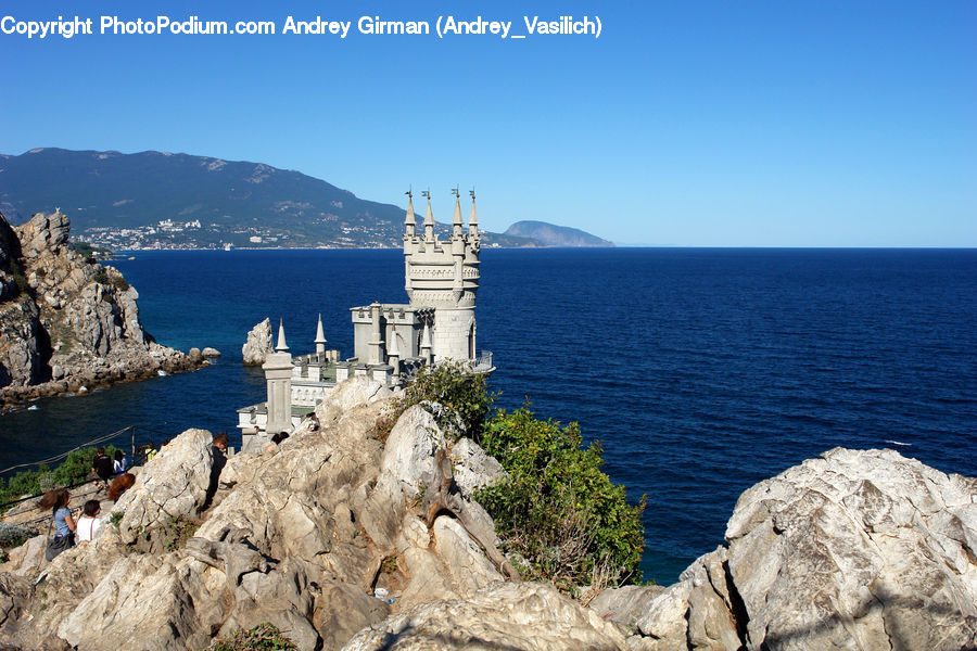 Cliff, Outdoors, Coast, Sea, Water, Promontory, Rock