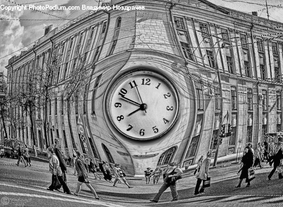 Analog Clock, Clock, Architecture, Court, Cathedral, Church, Worship