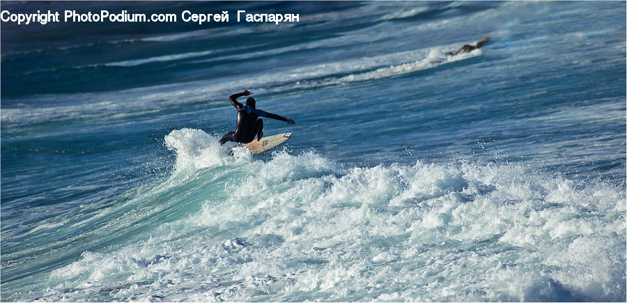 Outdoors, Sea, Sea Waves, Sport, Surfing, Water, Leisure Activities