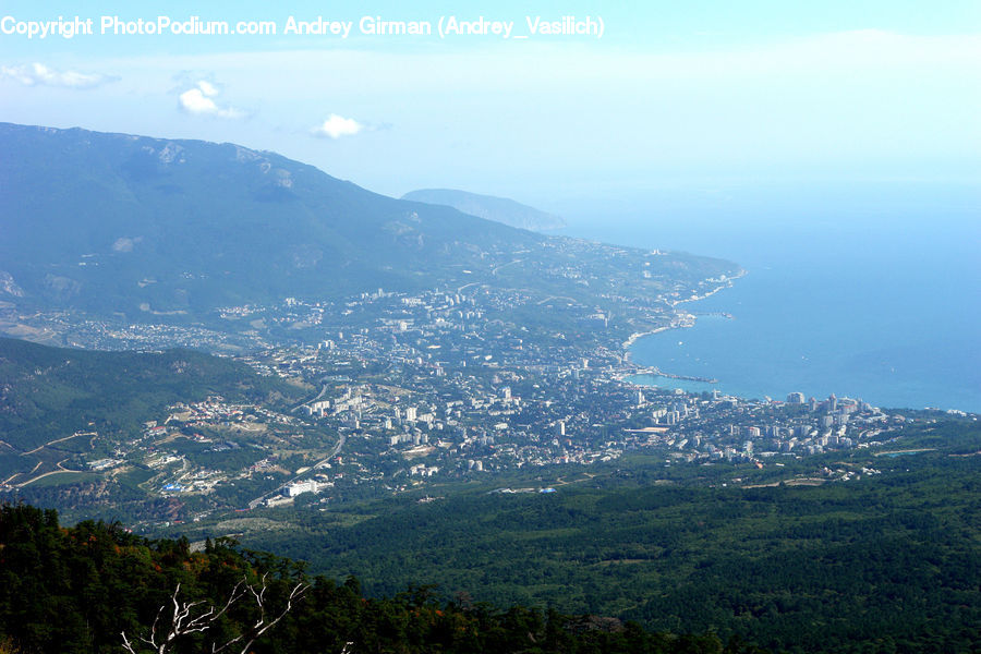 Crest, Mountain, Outdoors, Peak, Nature, Aerial View, Landscape