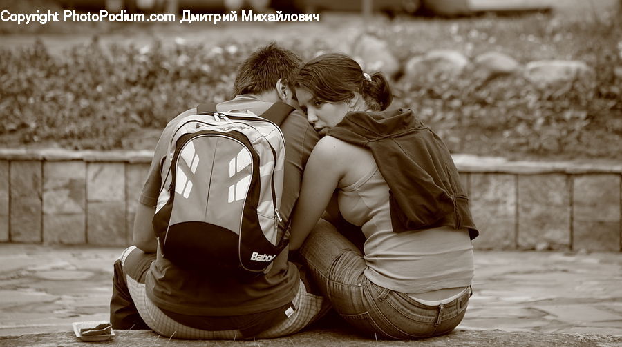 People, Person, Human, Female, Girl, Woman, Backpack