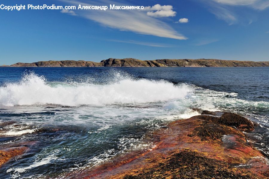 Outdoors, Sea, Sea Waves, Water, Coast, Ocean, Beach