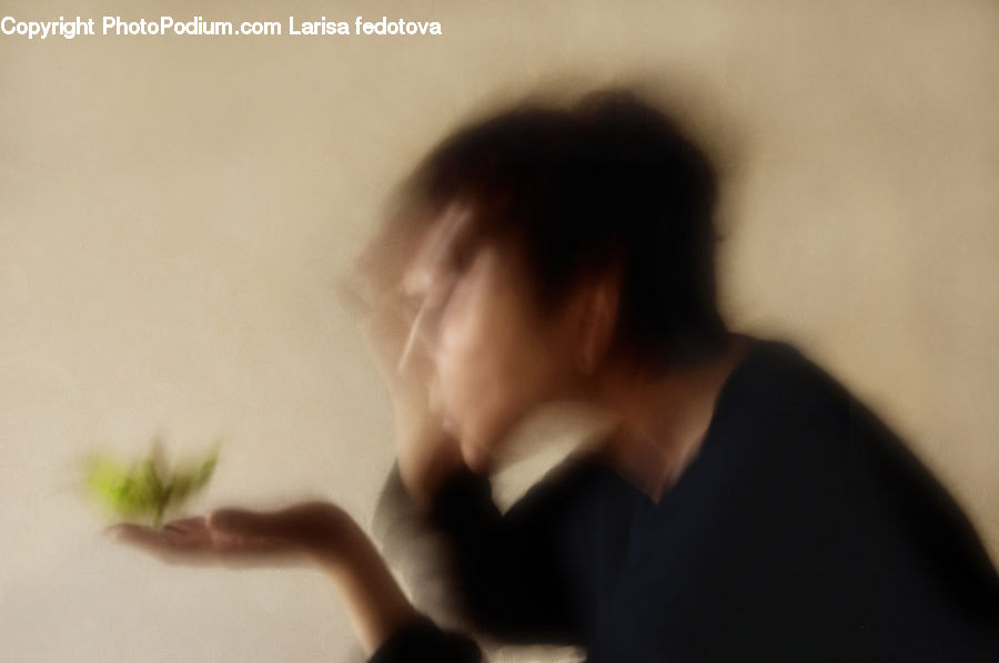 People, Person, Human, Flora, Pollen, Eating, Finger