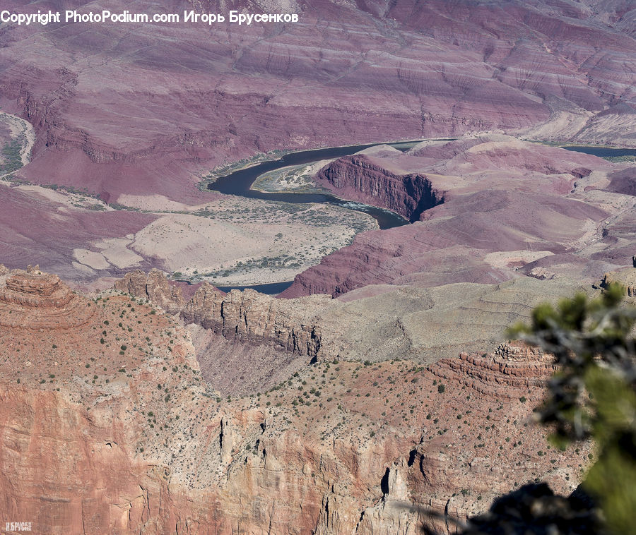Canyon, Outdoors, Valley, Ground, Soil, Mountain, Field