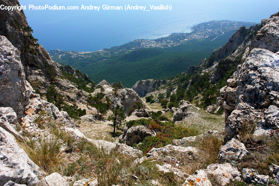Crest, Mountain, Outdoors, Peak, Rock, Creek, River