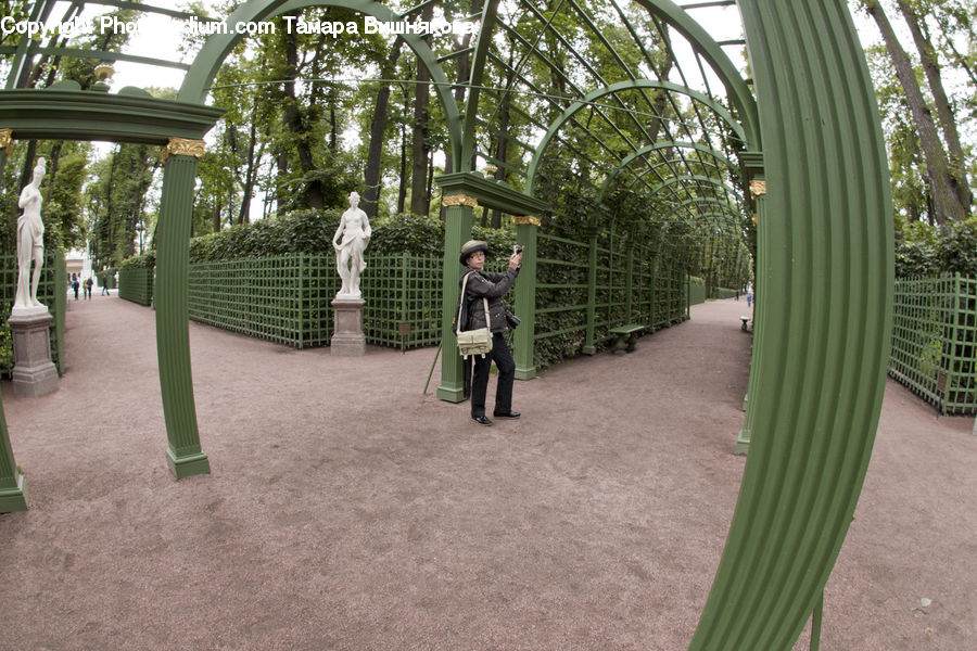 People, Person, Human, Patio, Pergola, Porch, Architecture