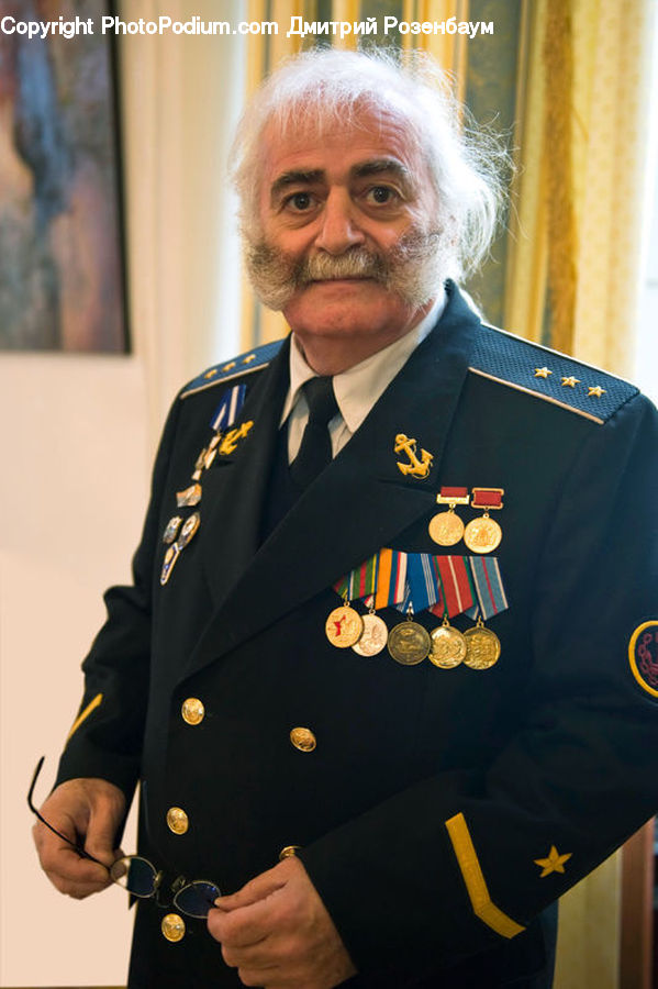 Human, People, Person, Captain, Officer, Finger, Military
