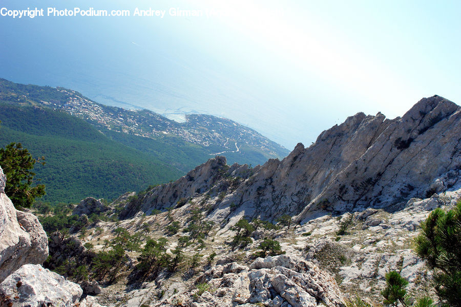 Crest, Mountain, Outdoors, Peak, Rock, Cliff, Wilderness
