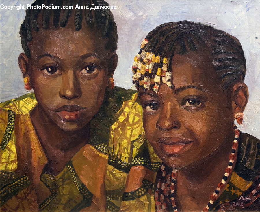 People, Person, Human, Tribe, Face, Art