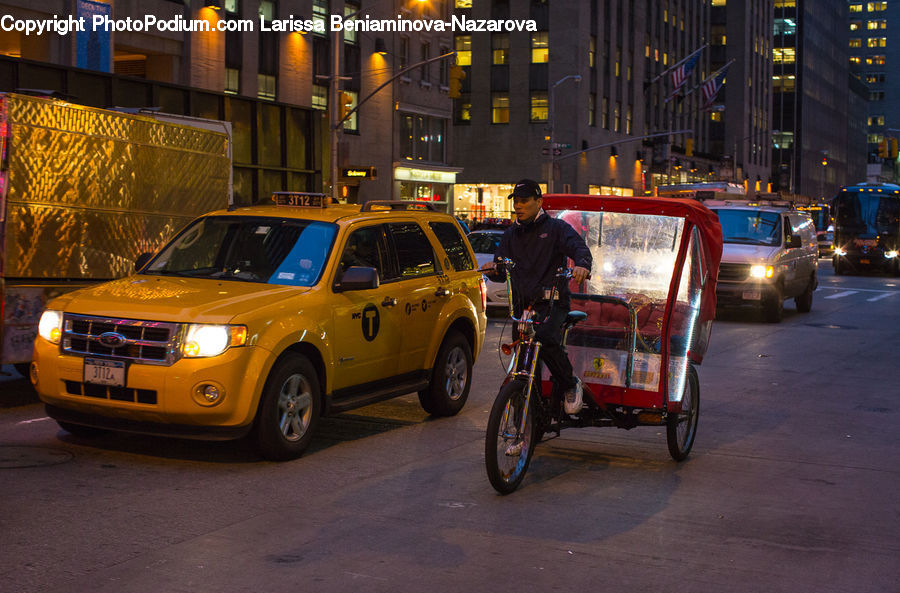 People, Person, Human, Cab, Car, Taxi, Vehicle