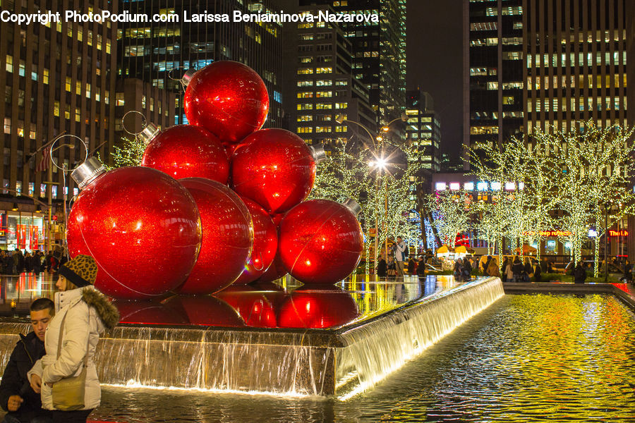 City, Downtown, Metropolis, Urban, Architecture, Plaza, Town Square