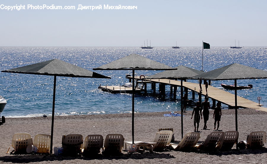 Beach, Coast, Outdoors, Sea, Water, Hotel, Resort