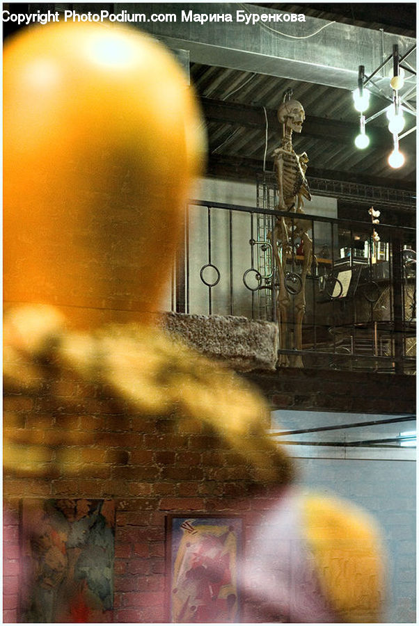 Collage, Poster, Art, Brick, Head, Portrait, Modern Art