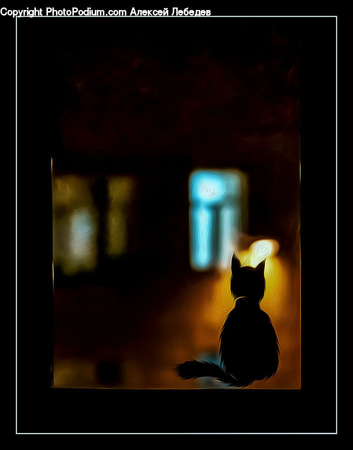 Lamp, Lampshade, Cinema, Theater, Lighting, Electronics, Phone