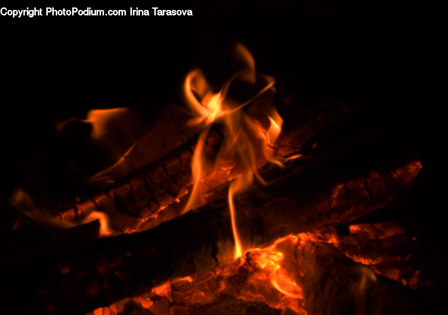 People, Person, Human, Fire, Bonfire, Campfire, Camping