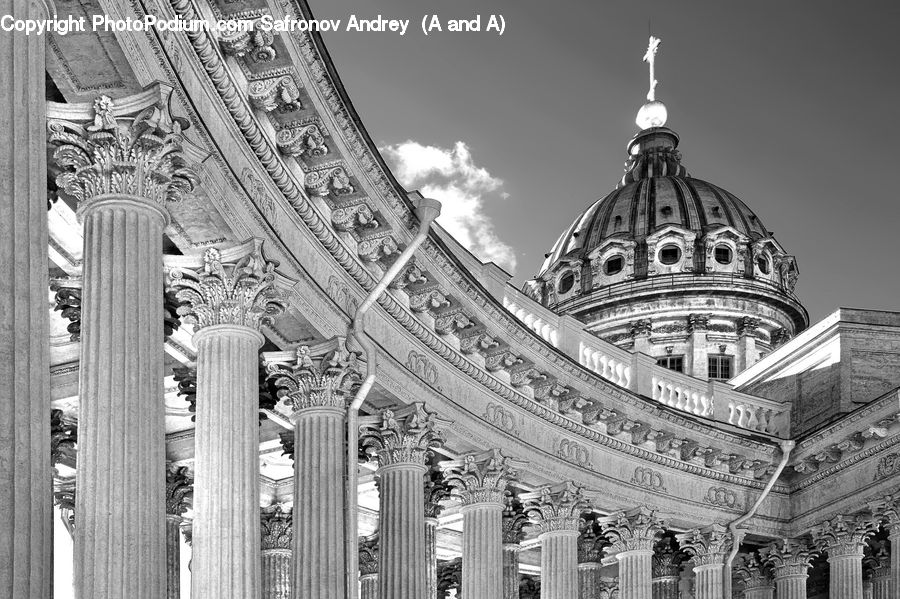 Architecture, Cathedral, Church, Worship, Column, Pillar, City