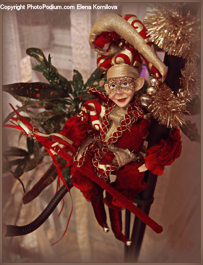 Carnival, Festival, Parade, Accessories, Head, Portrait, Costume