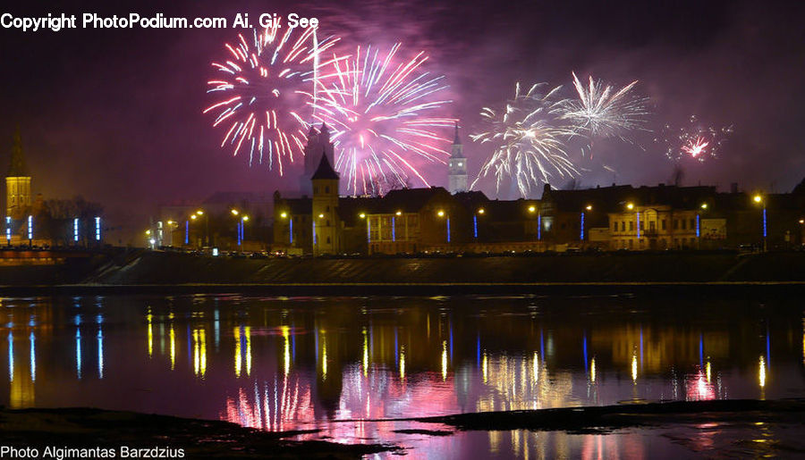 Fireworks, Night
