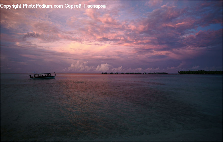 Dawn, Dusk, Red Sky, Sky, Sunrise, Sunset, Azure Sky