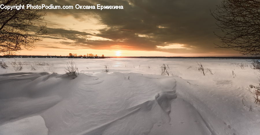 Ice, Outdoors, Snow, Sand, Soil