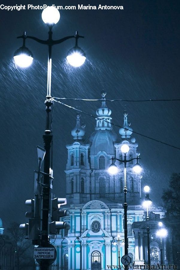 Light, Traffic Light, Architecture, Cathedral, Church, Worship, Lamp Post