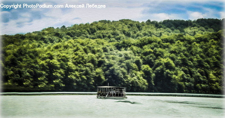 Bench, Gazebo, Cruise Ship, Ferry, Freighter, Ship, Tanker