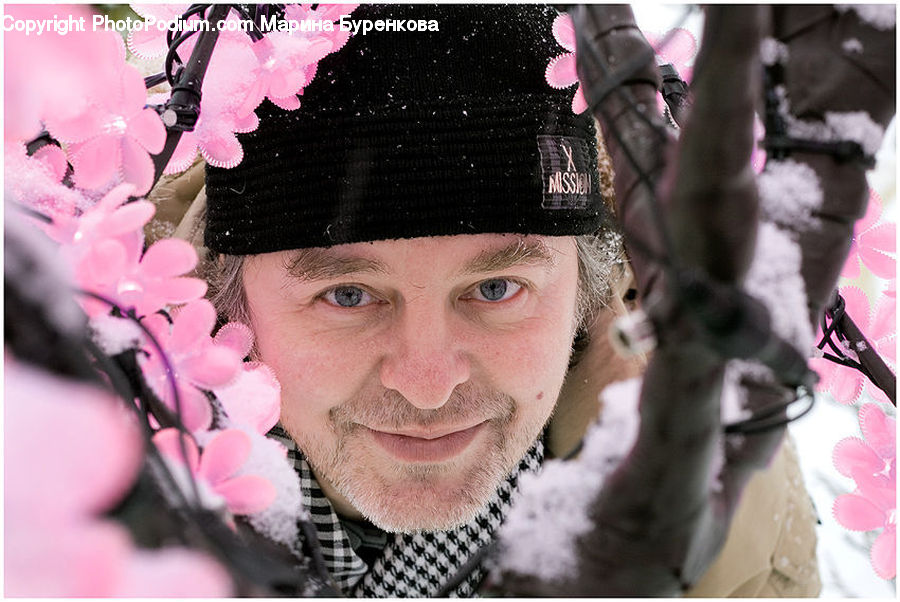 People, Person, Human, Head, Portrait, Accessories, Blossom