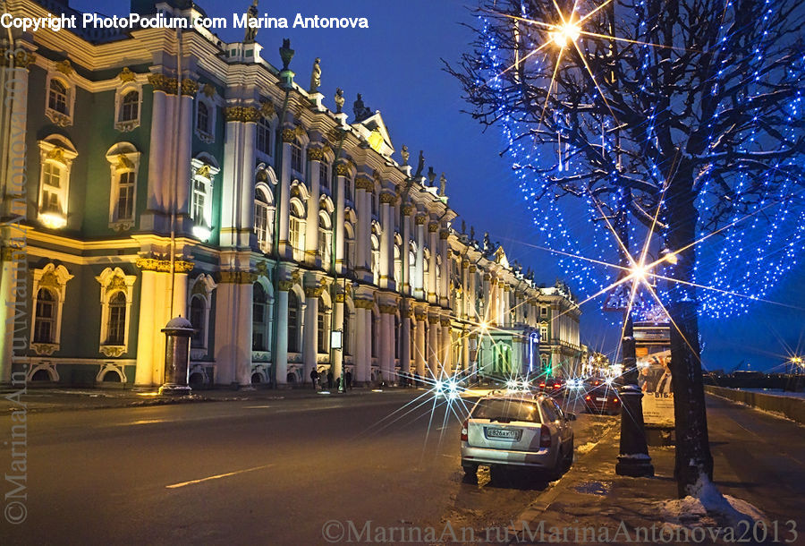 Automobile, Car, Vehicle, Road, Street, Town, City