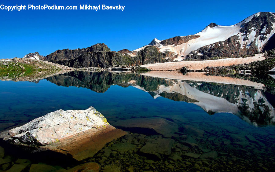 Alps, Crest, Mountain, Peak, Arctic, Glacier, Ice