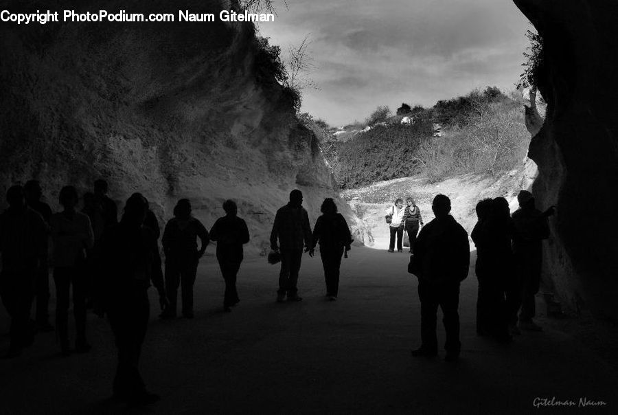 People, Person, Human, Silhouette, Crowd