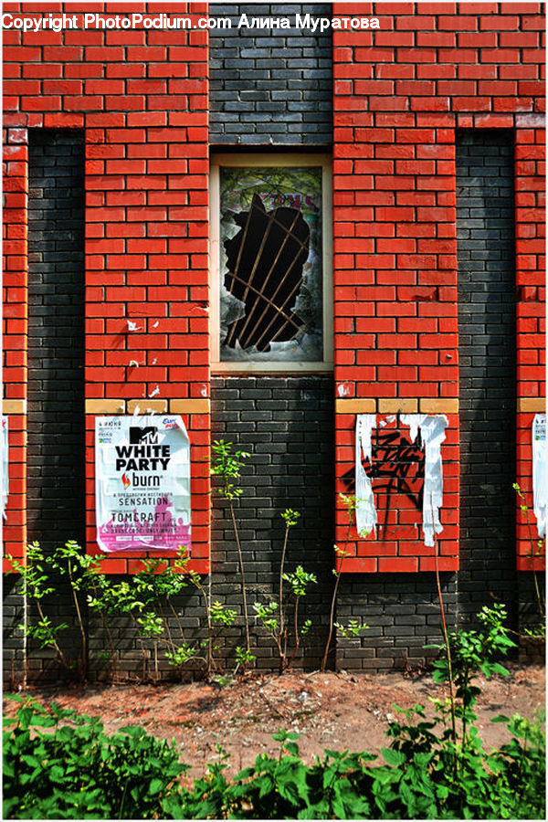 Brick, Herbal, Herbs, Plant, Planter, Flyer, Poster