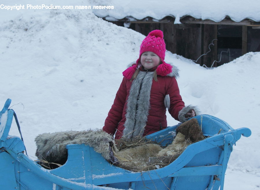 People, Person, Human, Sled, Ice, Outdoors, Snow