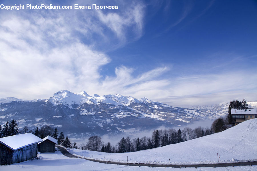 Alps, Crest, Mountain, Peak, Arctic, Glacier, Ice